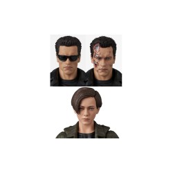 Terminator 2 figurine MAFEX T-800 (T2 Ver.) & John Connor 16 cm | 4530956472805
