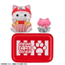 Naruto Shippuden Mega Cat Project Nyaruto! assortiment trading figures Mega Cat Diner 3 cm (6) | 4535123843570