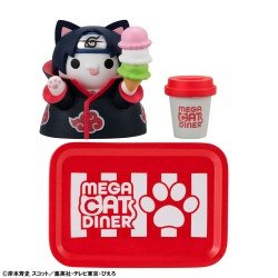 Naruto Shippuden Mega Cat Project Nyaruto! assortiment trading figures Mega Cat Diner 3 cm (6) | 4535123843570