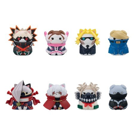 My Hero Academia Mega Cat Project assortiment trading figures Heroaca Cats No.02 3 cm (8) | 4535123844454