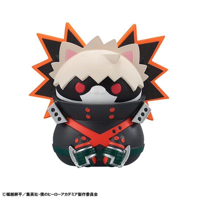 My Hero Academia Mega Cat Project assortiment trading figures Heroaca Cats No.02 3 cm (8) | 4535123844454