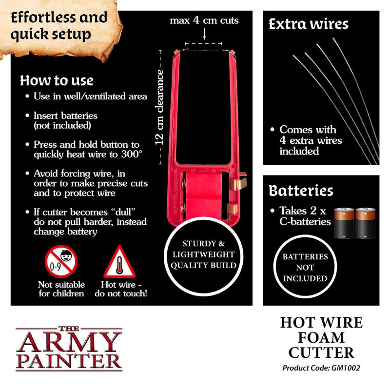 The Army Painter - Accessoire - GameMaster: Hot Wire Foam Cutter