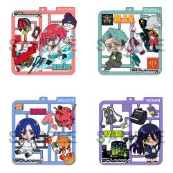 Mobile Suit Gundam GQuuuuuuX Plat Collection Keychain Assortment (4) | 4535123844669