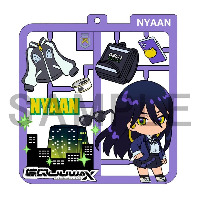 Mobile Suit Gundam GQuuuuuuX assortiment charms Plat Collection (4) | 4535123844669