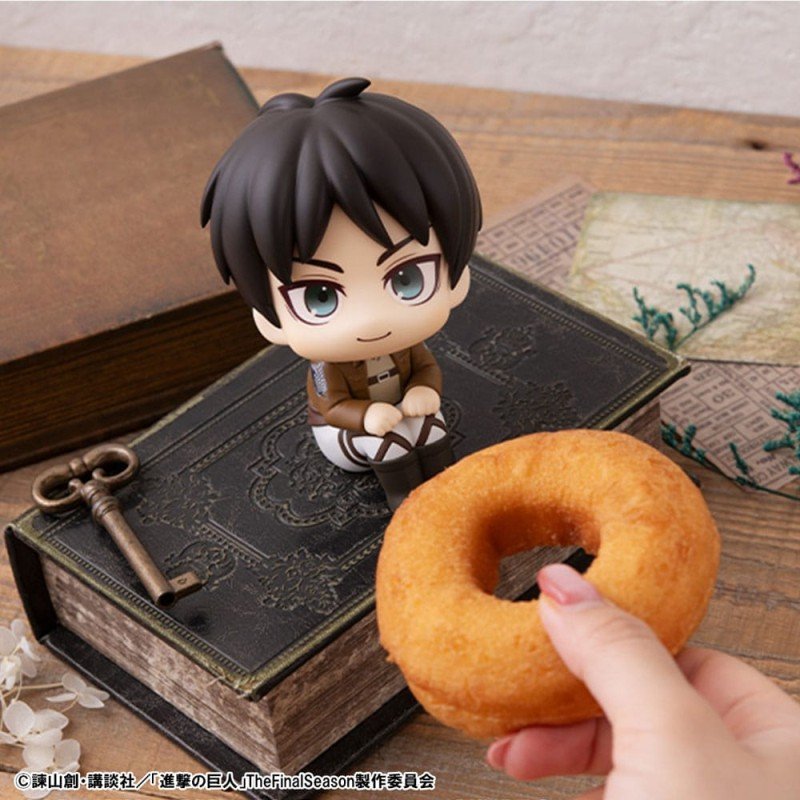 Attack on Titan Look Up PVC Statue Eren Jaeger 11 cm | 4535123845055