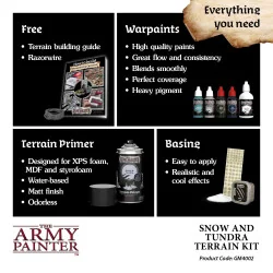 The Army Painter - Accessory - GameMaster: Snow & Tundra Terrain Kit | 5713799400290