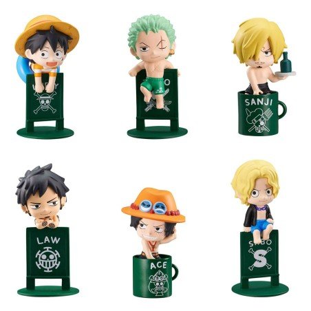 One Piece Ochatomo Series assortiment trading figures Pirates´ Vacance 4 cm (8) | 4535123845291
