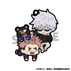 Jujutsu Kaisen assortiment charms caoutchouc 6 cm Buddy Collection (6) | 4535123845307