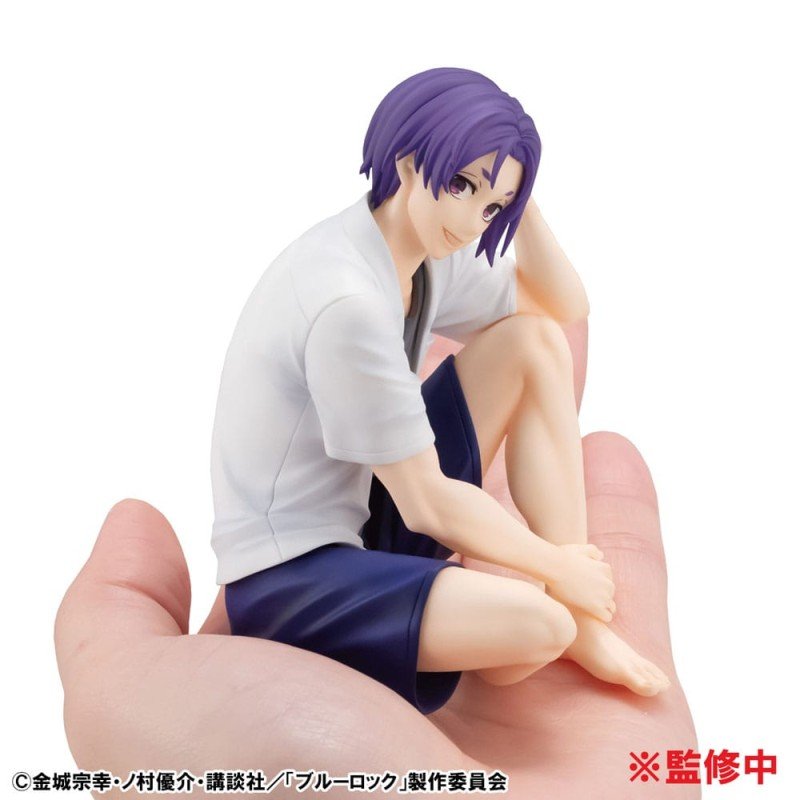 Blue Lock G.E.M. Series PVC Statue Reo Mikage Palm Size 9 cm | 4535123845314