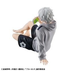 Blue Lock G.E.M. Series statuette PVC Seishiro Nagi Repaint Ver. Palm Size 9 cm | 4535123845321
