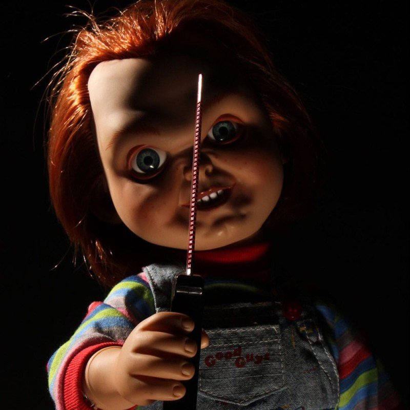 Chucky Jeu d´enfant poupée sonore Sneering Chucky 38 cm | 0696198780023