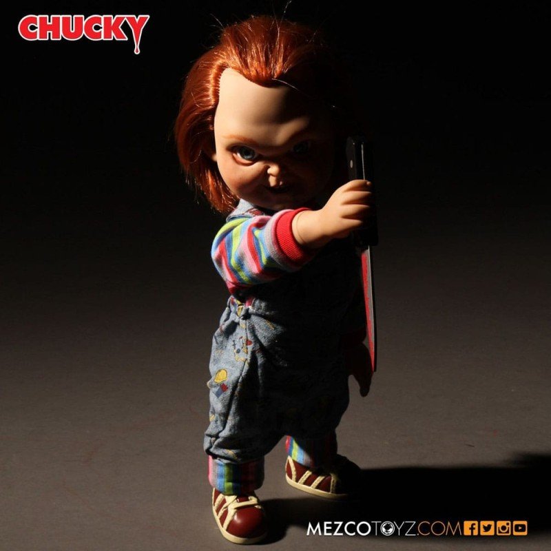 Chucky Jeu d´enfant poupée sonore Sneering Chucky 38 cm | 0696198780023
