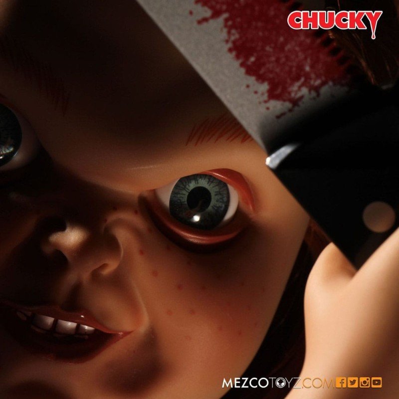Chucky Jeu d´enfant poupée sonore Sneering Chucky 38 cm | 0696198780023