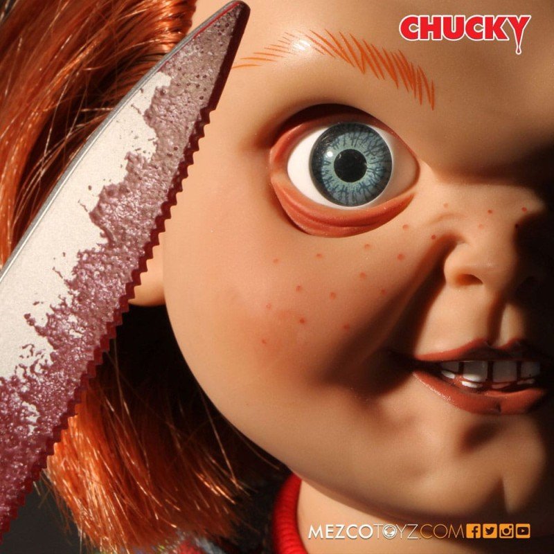 Chucky Jeu d´enfant poupée sonore Sneering Chucky 38 cm | 0696198780023