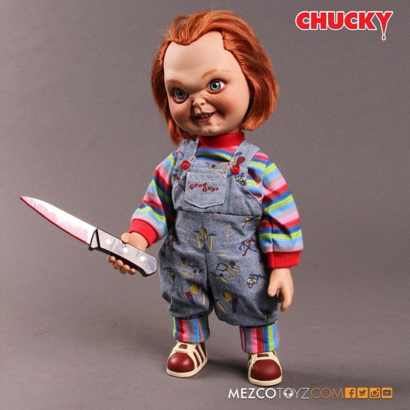 Chucky Jeu d´enfant poupée sonore Sneering Chucky 38 cm | 0696198780023