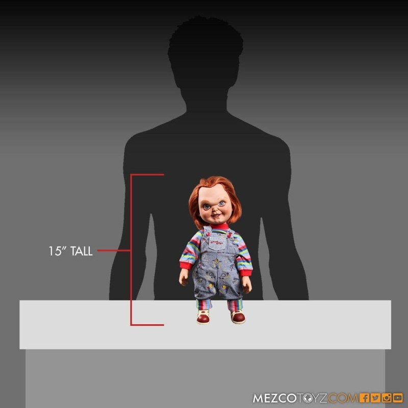 Chucky Jeu d´enfant poupée sonore Sneering Chucky 38 cm | 0696198780023