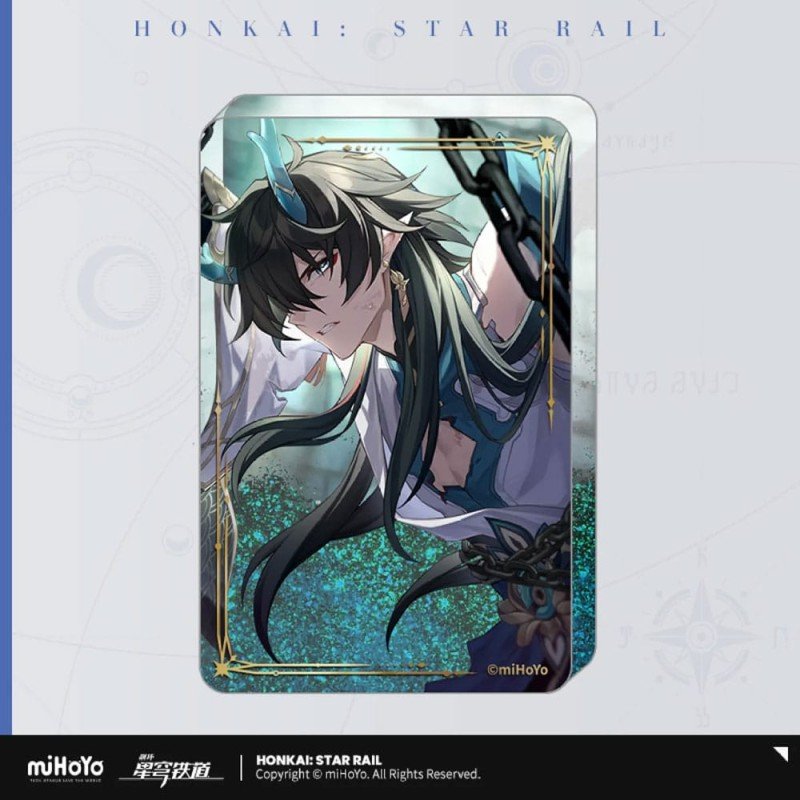 Honkai: Star Rail Light Cone Acryl Ornament with Glitter: Brighter Than the Sun 9 cm | 6976525003021
