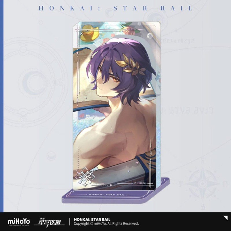 Honkai: Star Rail Ornement en acrylique avec paillettes Dr. Ratio Baptism of Pure Thought 15 cm | 6976525009627
