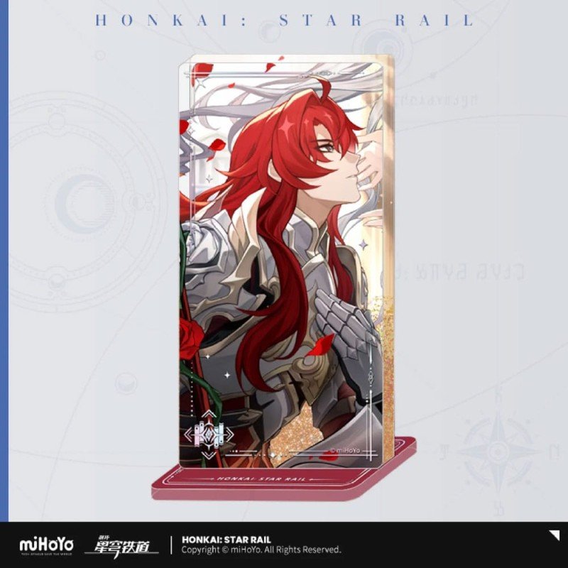 Honkai: Star Rail Ornement en acrylique avec paillettes Argenti An Instant Before a Gaze 15 cm | 6976525009634