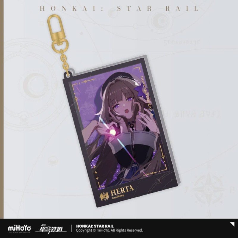 Honkai: Star Rail porte-clés Countdown Departure Series Herta Glitter 9 cm | 6976068148654