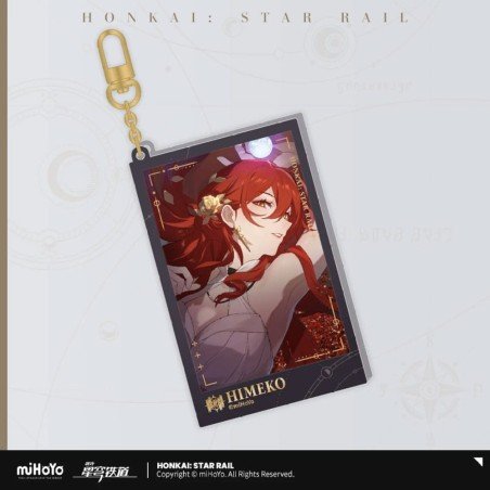 Honkai: Star Rail porte-clés Countdown Departure Series Himeko Glitter 9 cm | 6976068148685