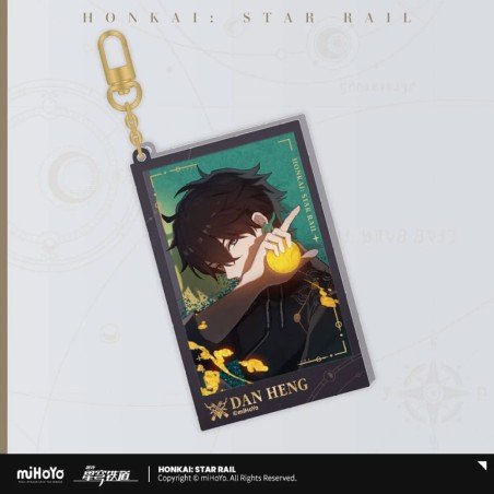 Honkai: Star Rail porte-clés Countdown Departure Series Dan Heng Glitter 9 cm | 6976068148692