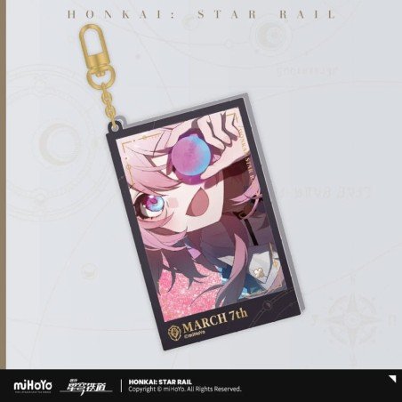 Honkai: Star Rail porte-clés Countdown Departure Series March 7th Glitter 9 cm | 6976068148708