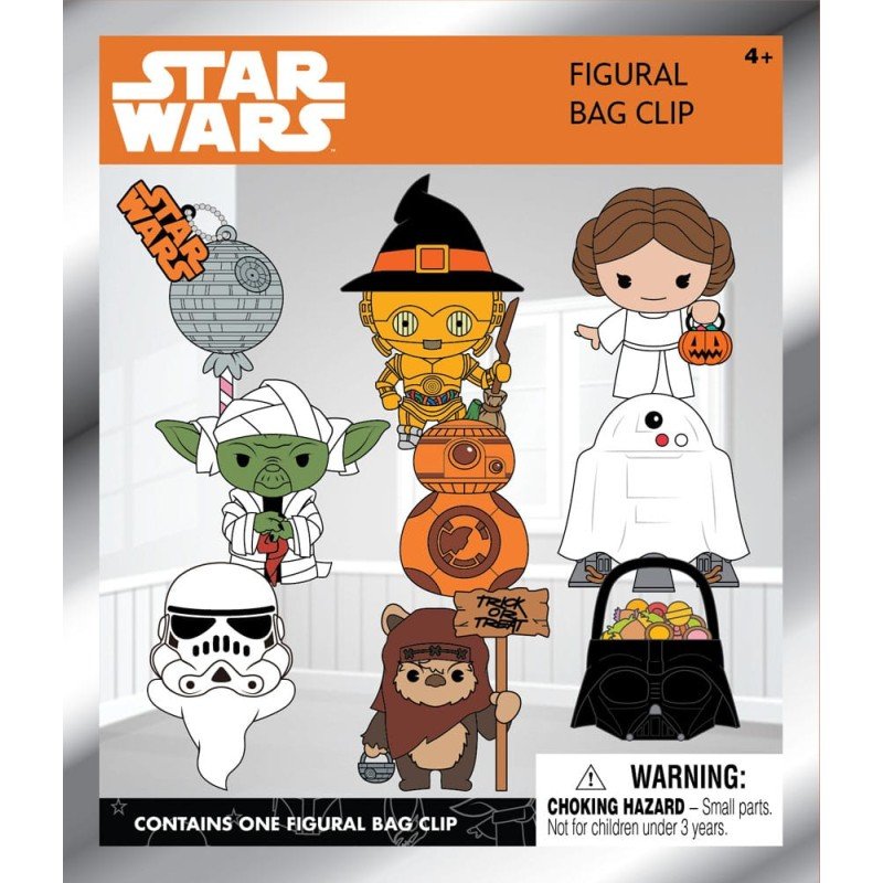 Star Wars présentoir porte-clés sac à dos 3D Halloween (24) | 0077764292255