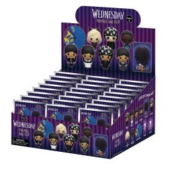 Wednesday présentoir porte-clés sac à dos 3D seriés 3 (24) | 0077764331107