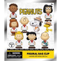 Peanuts présentoir porte-clés sac à dos 3D Snoopy seriés 2 (24) | 0077764340109