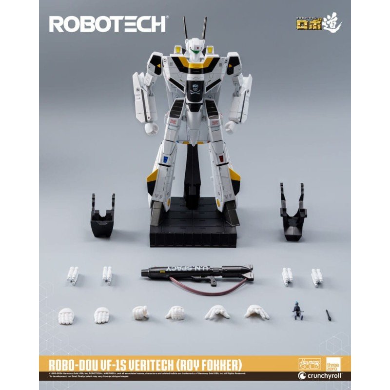 Robotech figurine ROBO-DOU VF-1S Veritech (Roy Fokker) 20 cm | 4895250812031