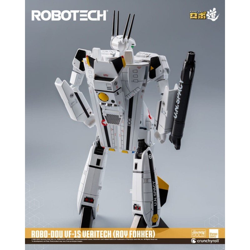 Robotech figurine ROBO-DOU VF-1S Veritech (Roy Fokker) 20 cm | 4895250812031