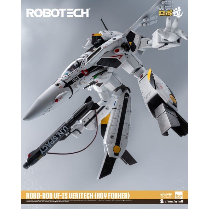 Robotech figurine ROBO-DOU VF-1S Veritech (Roy Fokker) 20 cm | 4895250812031