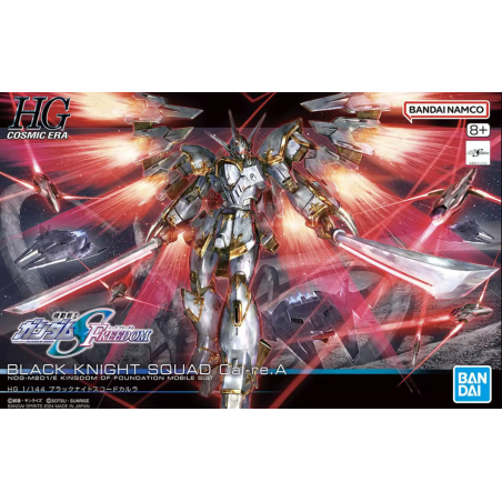 Gundam - Model Kit HG 1/144 - Black Knight Squad Cal-re.A | 4573102674142