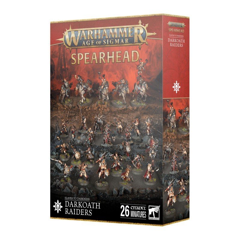 Warhammer Age Of Sigmar - Darkoath Raiders/Black Raiders-Eed: Speerpunt/Speerpunt | 5011921220953