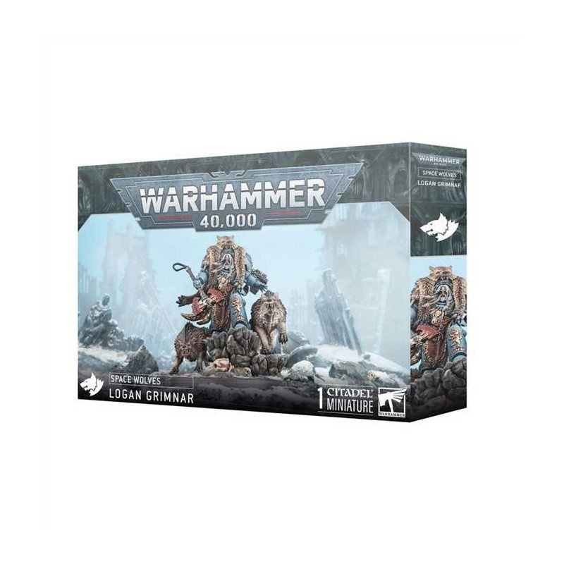 Warhammer 40,000 - Space Wolves : Logan Grimnar
