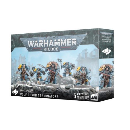 Warhammer 40.000 - Ruimtewolven: Wolf Guard Terminator/ Wolf Guard Terminators | 5011921247882
