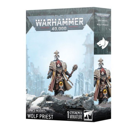 Warhammer 40,000 - Space Wolves : Wolf Priest/Prêtre Loup