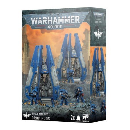 Warhammer 40.000 - Space Marines: Drop Pods | 5011921229154