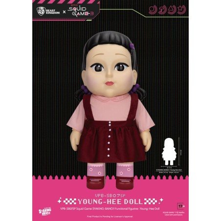 Squid Game figurine tirelire Syaking Bang Young-Hee Doll Season 3 48 cm | 4711385261356