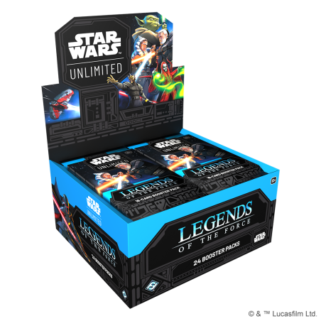 Star Wars: Unlimited - Legends of the Force Booster-display (24 boosters) - EN | 841333129941