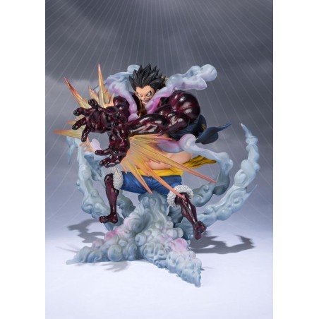One Piece statuette PVC FiguartsZERO Monkey D. Luffy Gear 4 Leo Bazooka Reissue 18 cm | 4573102551146