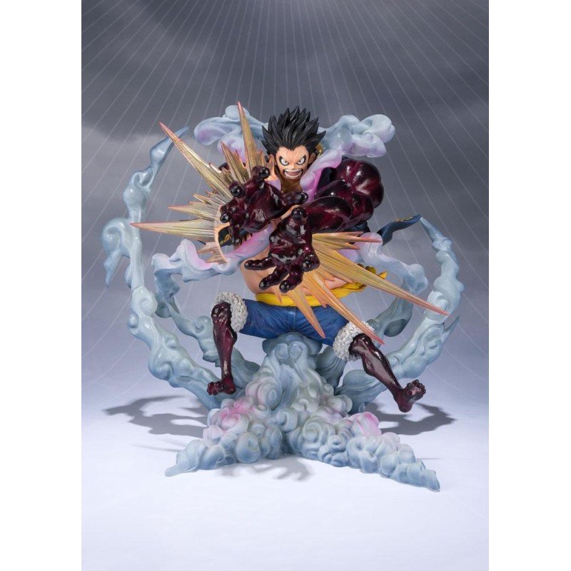 One Piece statuette PVC FiguartsZERO Monkey D. Luffy Gear 4 Leo Bazooka Reissue 18 cm | 4573102551146