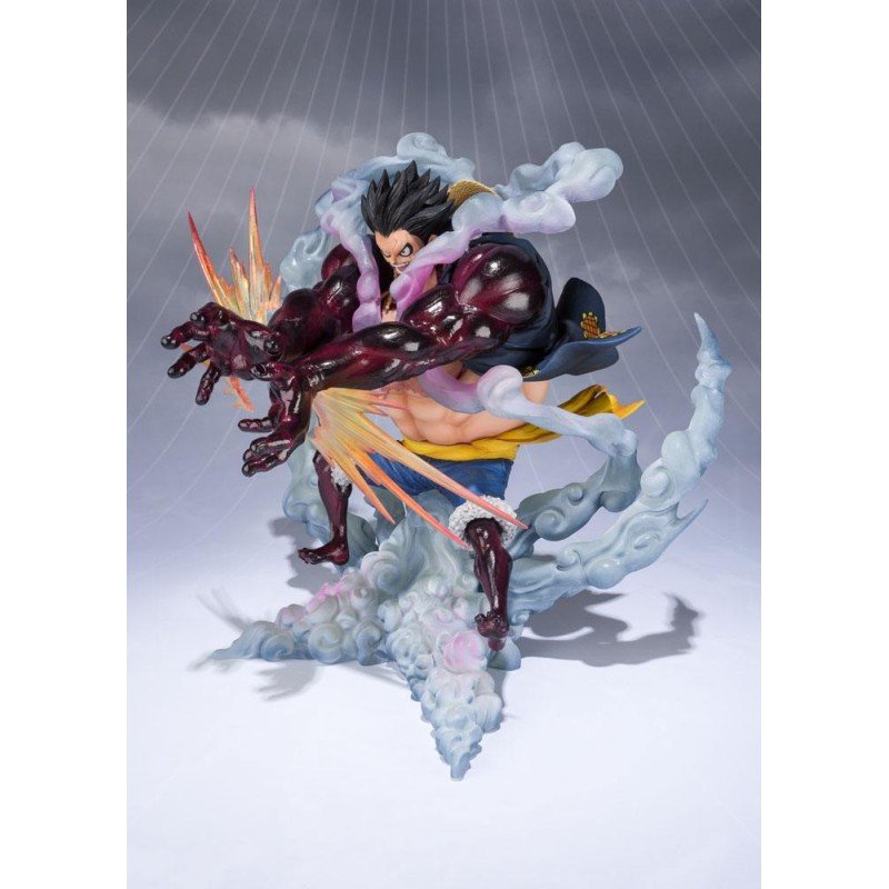 One Piece statuette PVC FiguartsZERO Monkey D. Luffy Gear 4 Leo Bazooka Reissue 18 cm | 4573102551146