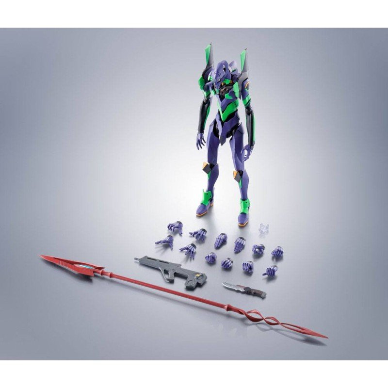 Evangelion: 3.0+1.0 Thrice Upon a Time Robot Spirits Action Figure Side EVA Evangelion Test Type-01 + Spear of Cassius Renew... | 4573102621177