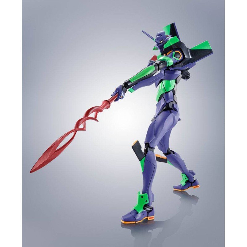 Evangelion: 3.0+1.0 Thrice Upon a Time Robot Spirits Action Figure Side EVA Evangelion Test Type-01 + Spear of Cassius Renew... | 4573102621177