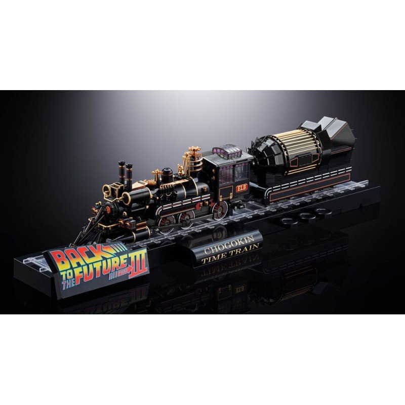 Back To The Future Chogokin Action Figure Time Train 52 cm | 4573102675897