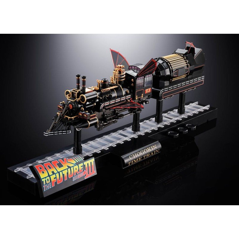 Back To The Future Chogokin Action Figure Time Train 52 cm | 4573102675897