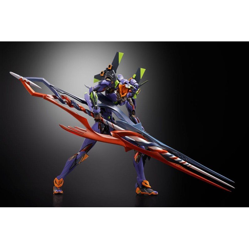 Neon Genesis Evangelion Metal Build Action Figure Eva Test Type-01 30th with the Spear of Gaius 22 cm | 4573102676337