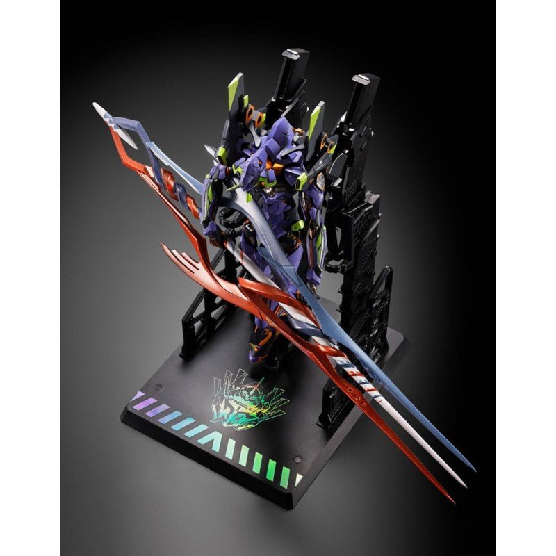 Neon Genesis Evangelion Metal Build Action Figure Eva Test Type-01 30th with the Spear of Gaius 22 cm | 4573102676337
